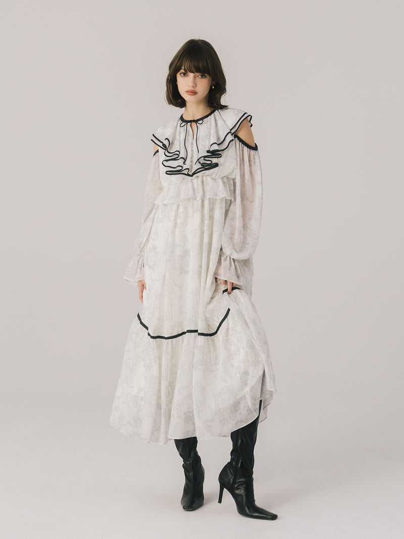 JOUY FLARE DRESS